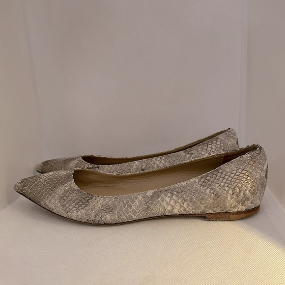M. Gemi Metallic Python Print Flats Size EU 40 / US 9 - GUC - Picture 2 of 12